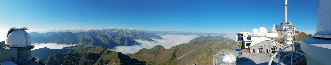 panorama du Pic du Midi de Bigorre